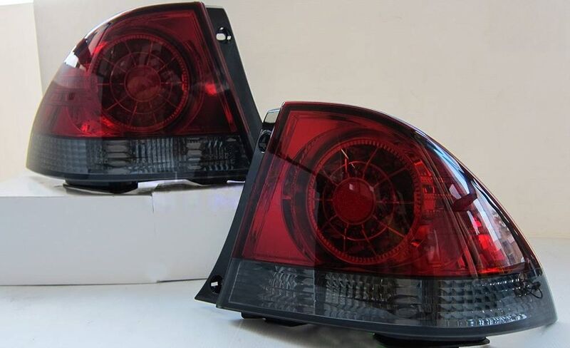 Smoke Red LED Tail Lights Fit For Lexus IS200 IS300 Toyota Altezza 1999-2005 image