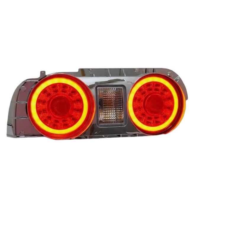 78 Works Fiber Ring LED Taillights Fit For Nissan Skyline R32 GTR GTST 2 Door Coupe 1989-1994 image