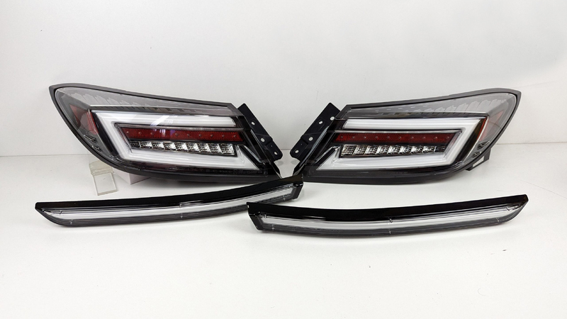 Intec Black LED Dynamic Tail Lights Fit For Toyota 86 GR86 For Subaru BRZ 2022-2023 image
