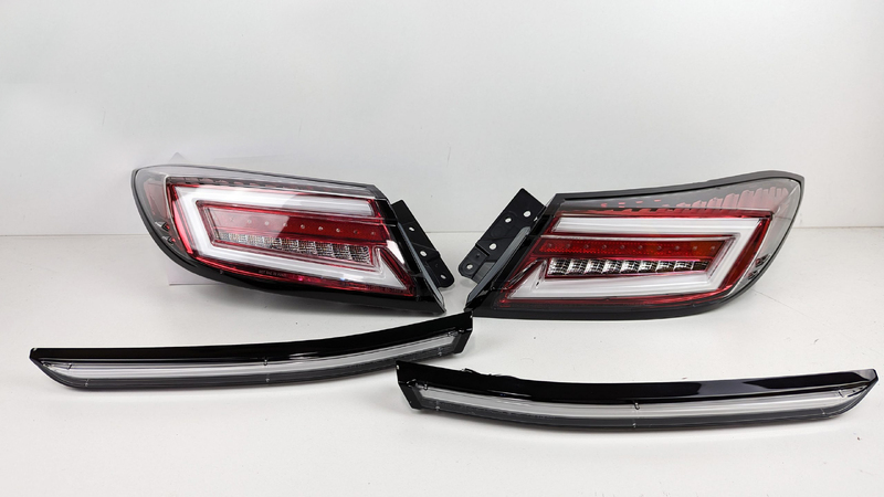 Intec Clear Red LED Dynamic Tail lights Fit For Toyota 86 GR86 For Subaru BRZ 2022-2023 image