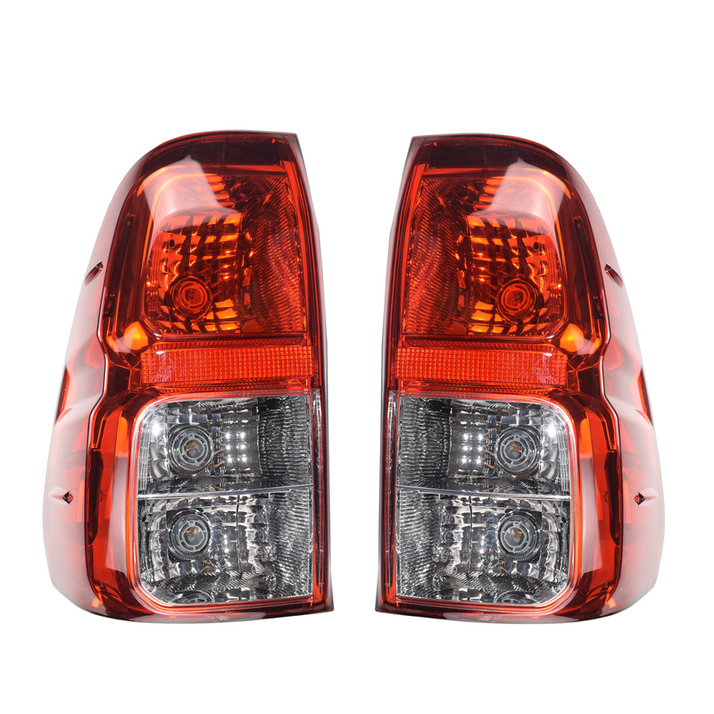 Pair Tail Light Lamp Fit For Toyota Hilux 2WD 4WD SR SR5 UTE 2015-2020 TGN/KUN image