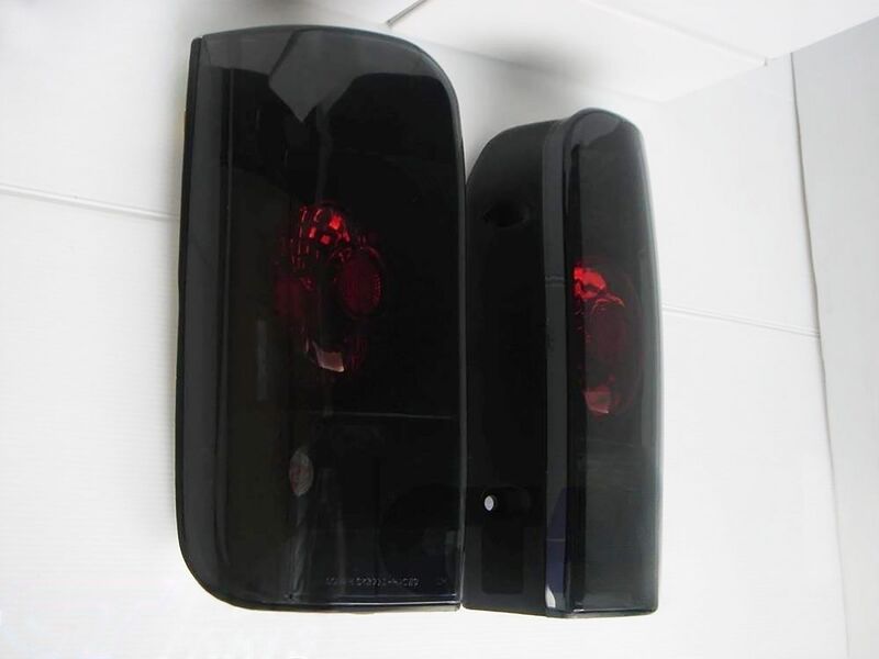 Black Edition Tail Lights Fit For Toyota Hiace Van 1989-2003 image