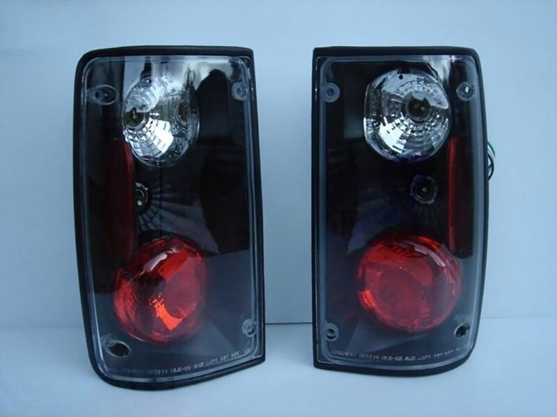 Black Altezza Tail Lights Fit For Toyota Hilux UTE PICK UP 1989-1997 image