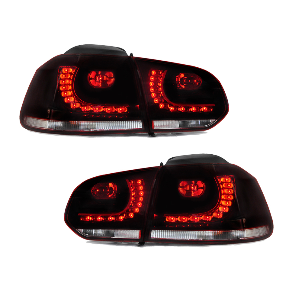 Suit For VW Golf MK6 6 2009-2012 – LED Tail Lights fit GTI/TSI/TDI image