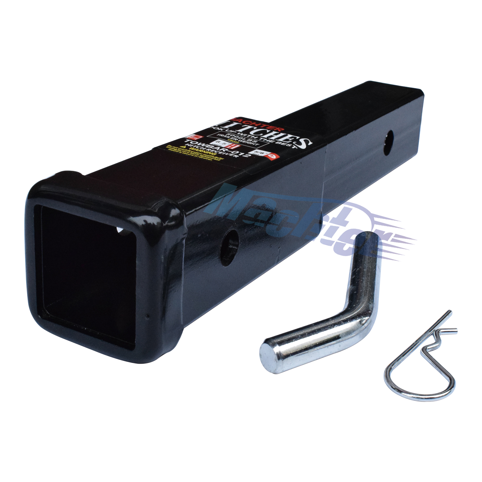 Details about 8.5" Inch Hitch Extender Bike Rack Extension TowBar Adaptor Trailer 4WD Car 2" image