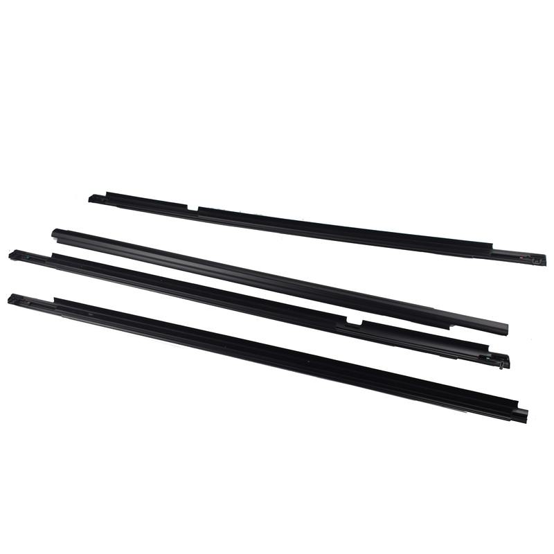 Black Window Seal Belt Weather Strips Fit For Toyota LandCruiser LC200 2008-2016 image