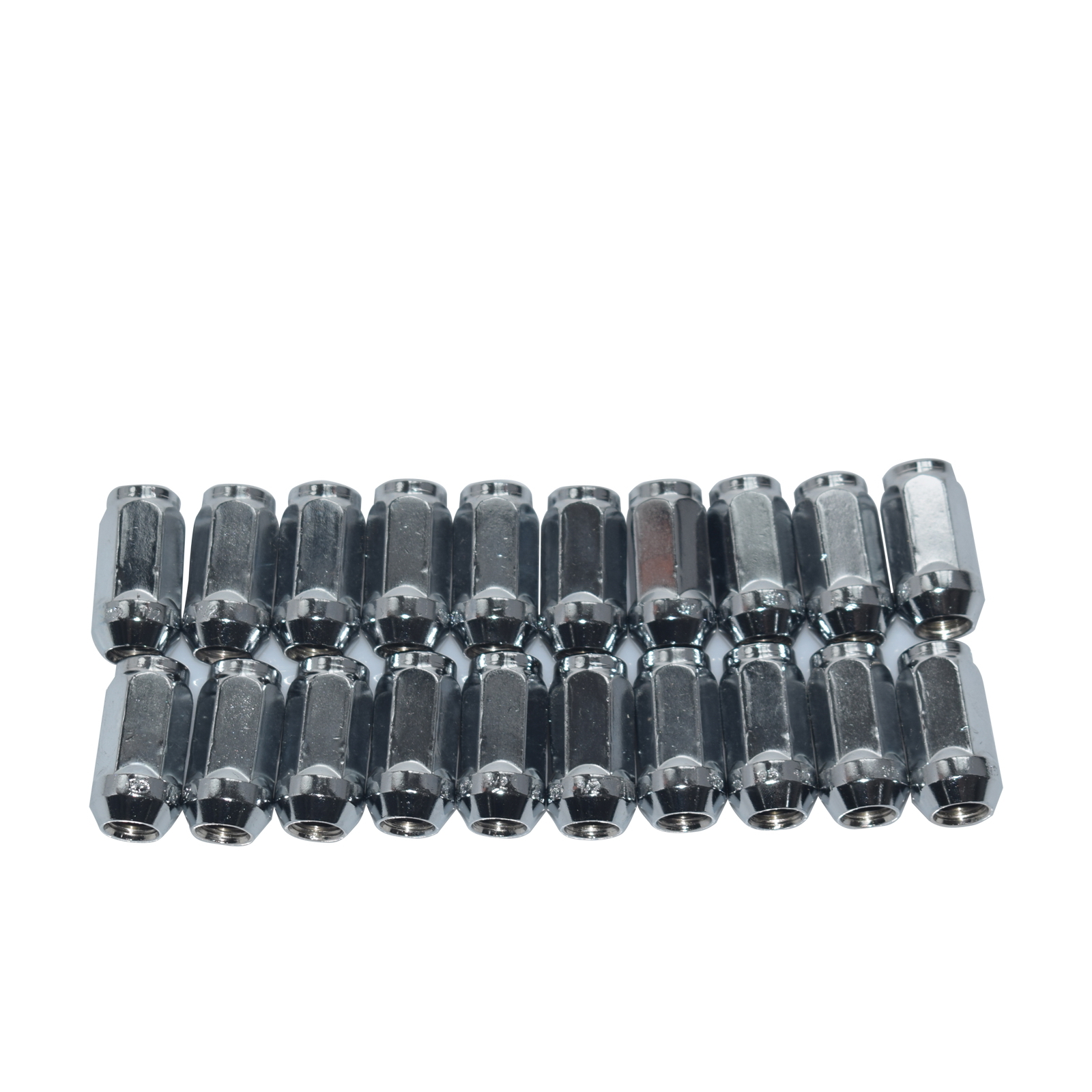 20 x 1/2" inch Chrome Wheel Nuts 45mm Fit For Ford Falcon FG BF BA AU EF XD image