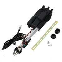Universal Electric Power Antenna Replacement Kit Car AM FM Radio Mast Aerial 12V