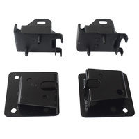 2 Pairs Fit For Holden HK HT HG HQ HJ HX HZ WB Engine Mount Conversion Chev V8 307/327/350/400