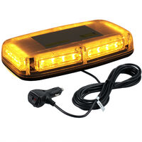 24 LED Amber Vehicle Roof Light Flashing Recovery Strobe Beacon Light Magnetic