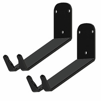 2 x Bike Bicycle Cycling Pedal Wall Mount Storage Hanger Stand