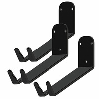 3X Bike Bicycle Cycling Pedal Wall Mount Storage Hanger Stand