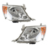 Head Light Fit For Toyota Hilux 2005-2008 SR5 (Left + Right Hand Side)