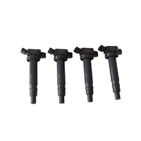 4 PCS Ignition Coil Fit For Toyota Camry Avensis RAV4 2AZ-FE Hiace Hilux 2TR-FE ref IGC171
