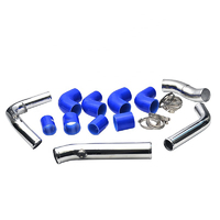 Intercooler Piping Pipe Kit Fit For Toyota Hilux VIGO KUN26 3.0L 05-16 4WD Aluminum