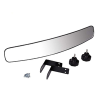 Extra Wide 16.5" Golf Cart Rear View Mirror Fit For EZGO Club Car Yamaha