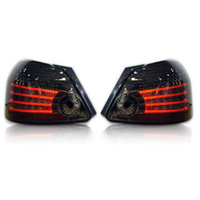 Smoked LED Tail Lights Lamps Fit For Toyota Yaris NCP93 Sedan 2007-2011 Left & Right