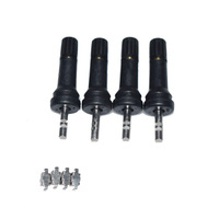 TPMS Valve Stems Clips Fit For Nissan Patrol Y62 Series 3-5 02/2016-ON Set of 4 