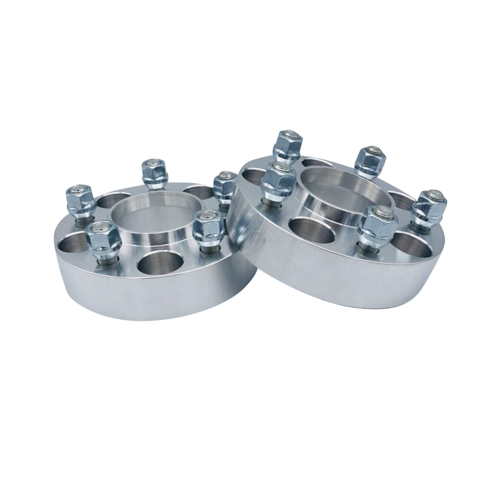 2Pcs 1.5" 6x5.5 To 8x180 Wheel Adapters 14x1.5 Studs 78mm For Chevrolet