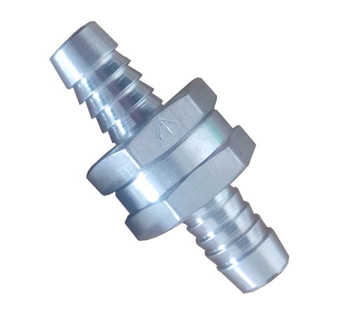 8mm Non Return Check Valve Aluminium Fuel One Way Petrol Diesel Water 5