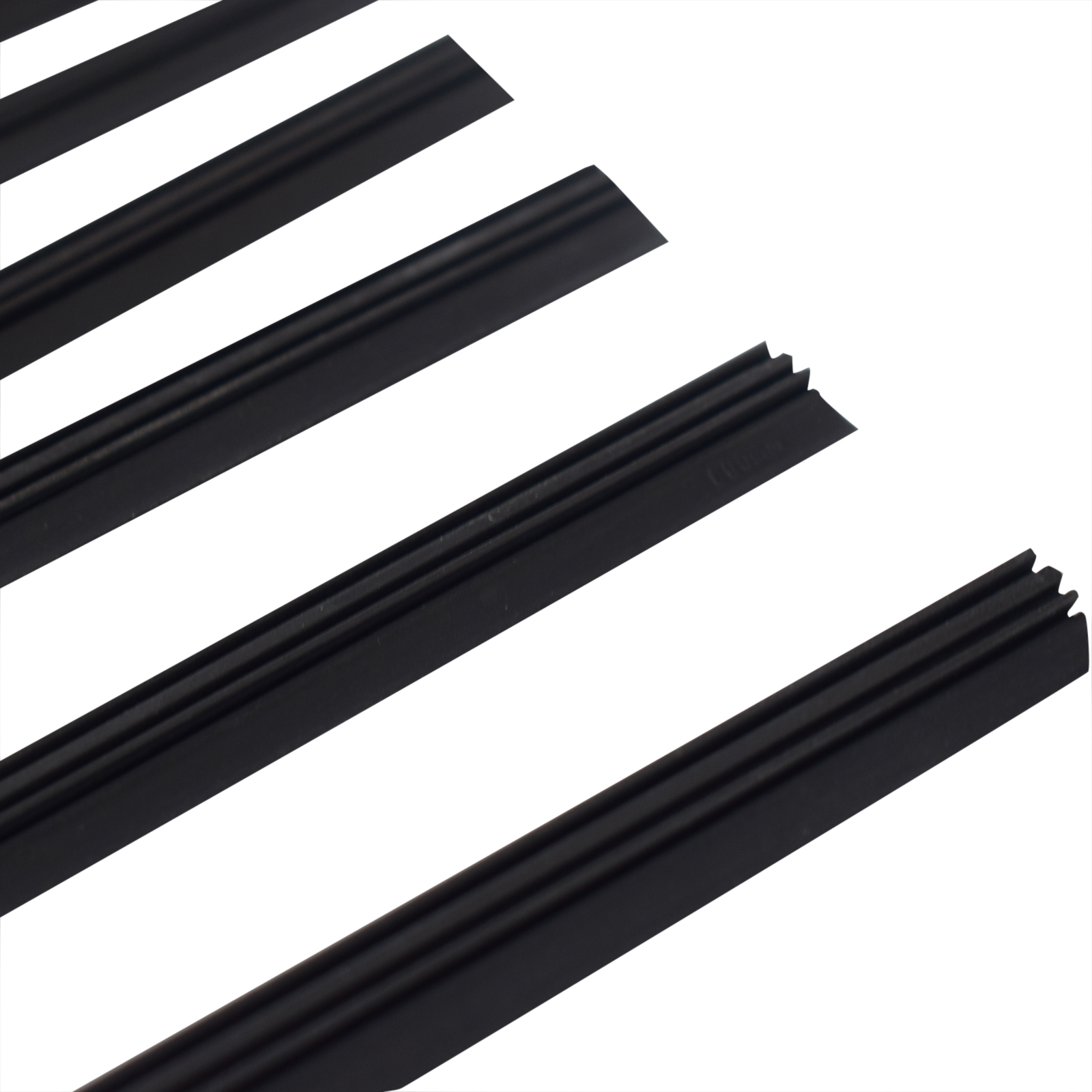 10 x Wiper Blade Inserts Refills 6mm 24" Universal Twin Rail Metal Back