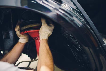 Replacing the steering rack